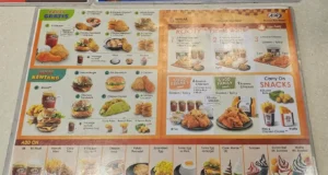 menu aw restoran
