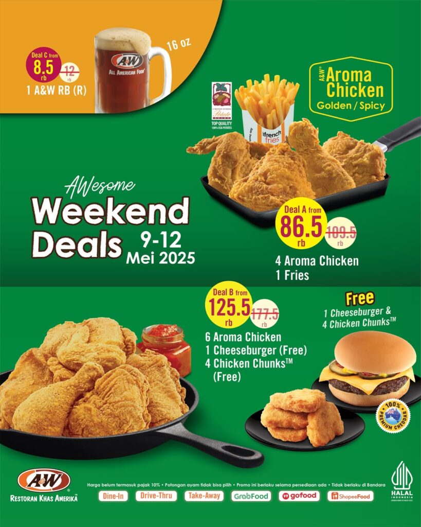 promo aw weekend