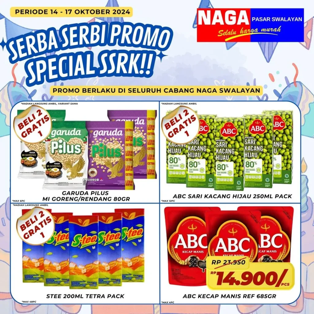 promo naga swalayan weekday