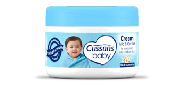 cussons baby cream biru