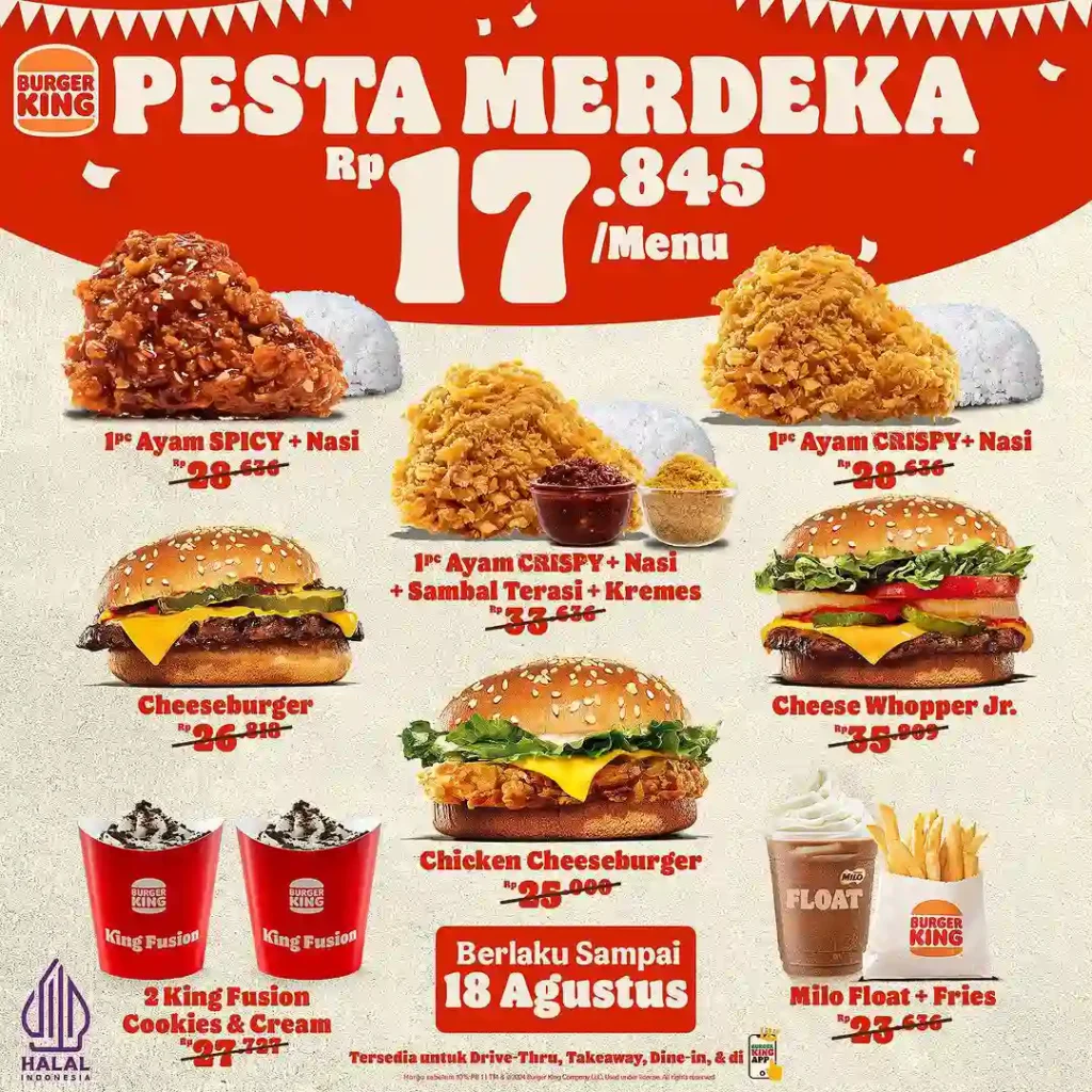 promo burger king