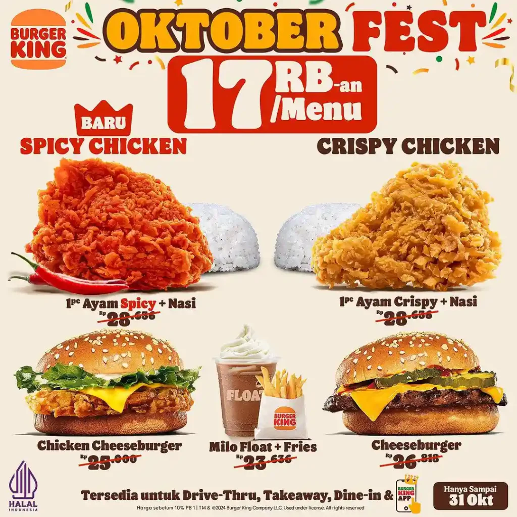 promo burger king