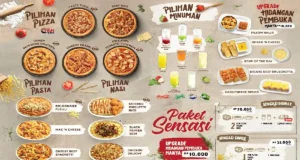 menu pizza hut