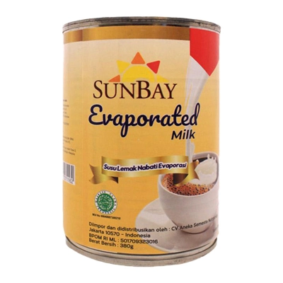 sunbay susu evaporasi