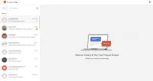 sistem chat shopee