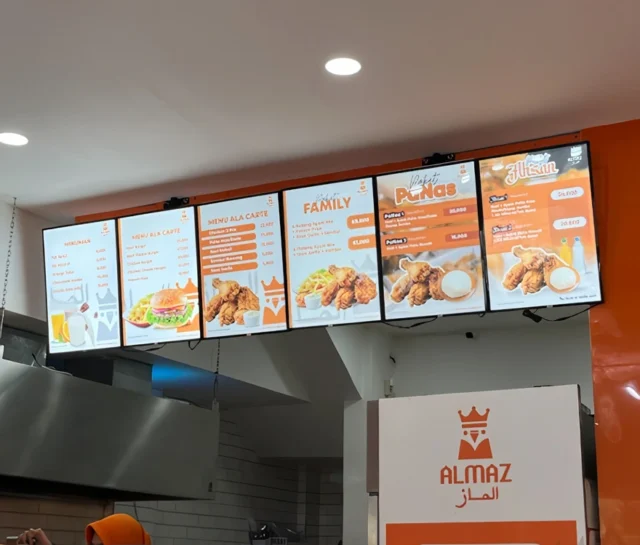 menu almaz fried chicken