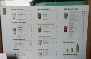 menu kopi nako