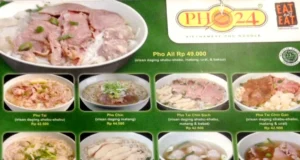 menu pho 24
