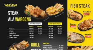 menu waroeng steak and shake