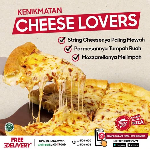 cheese lovers pizza hut