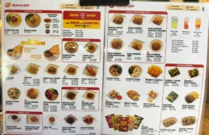 menu bakmi gm