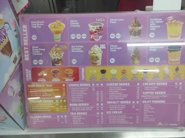 menu haus indonesia