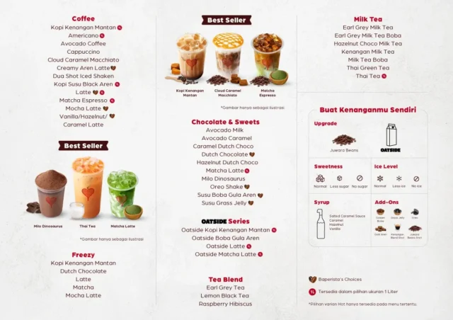menu kopi kenangan
