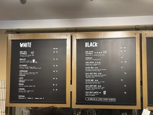 menu kopi tuku