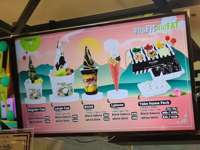 menu sour sally