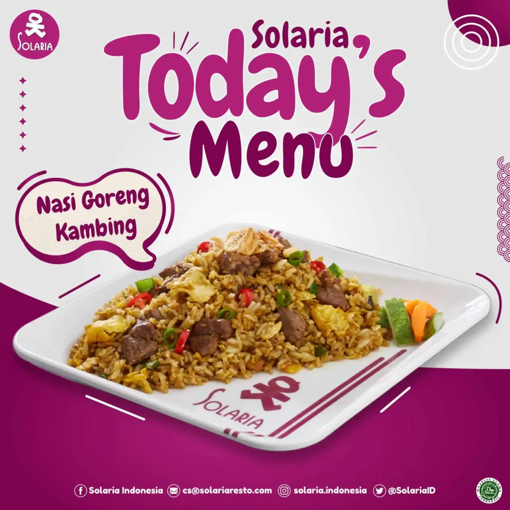 nasi goreng kambing solaria