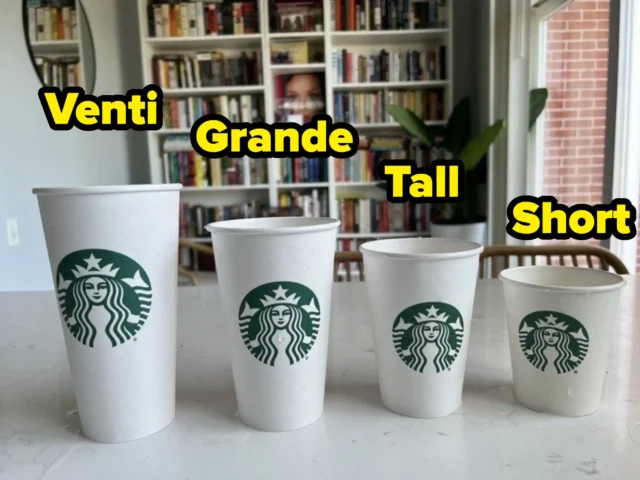 ukuran gelas starbucks