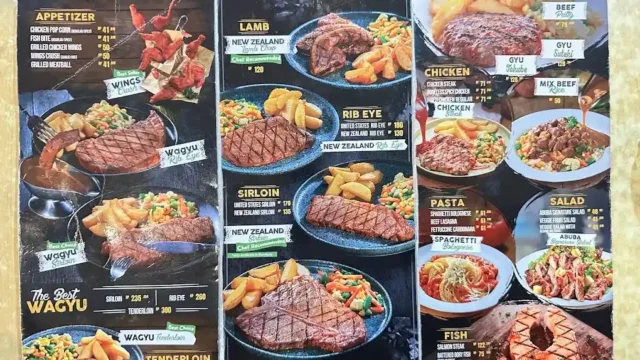 menu abuba steak