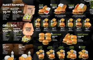 menu burger bangor