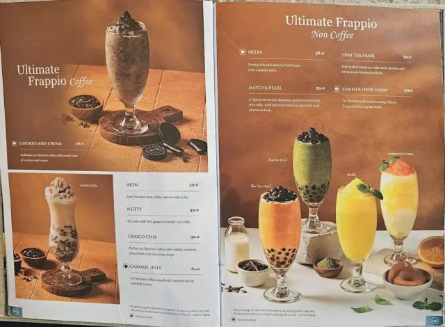 menu excelso