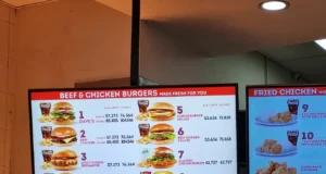 menu wendy's