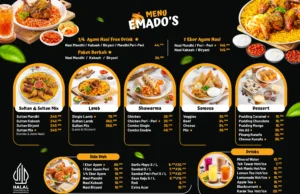 daftar menu emados shawarma
