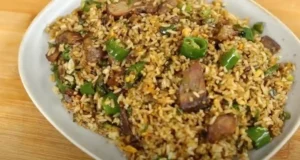 menu nasi goreng bebek cabe ijo solaria