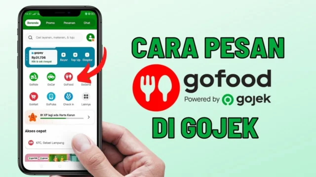 cara pesan gofood