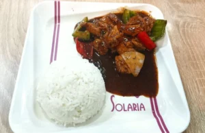 nasi ayam lada hitam solaria