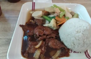 nasi bistik sapi mentega solaria