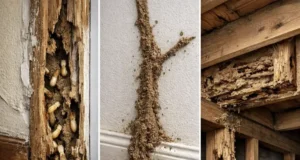 rayap pada bangunan