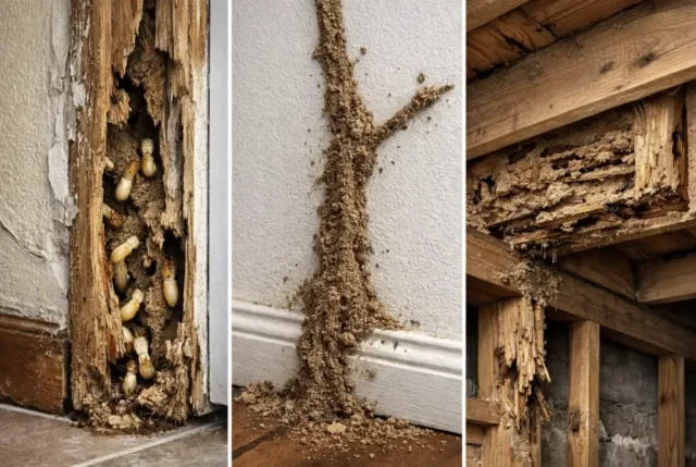 rayap pada bangunan