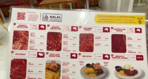 menu holycow