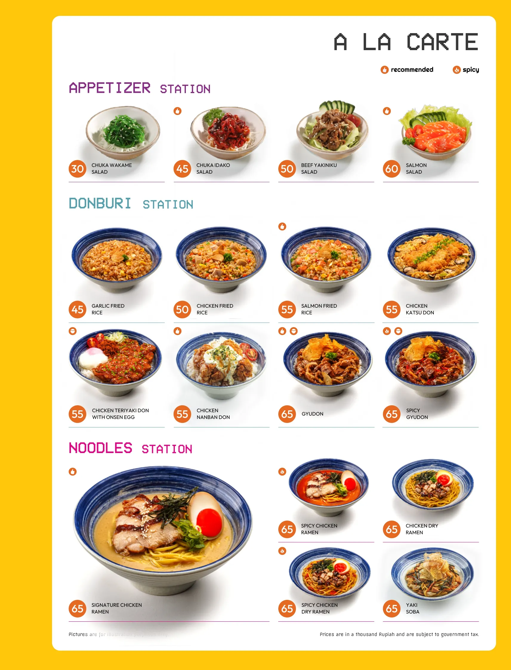 buku menu sushi go-8