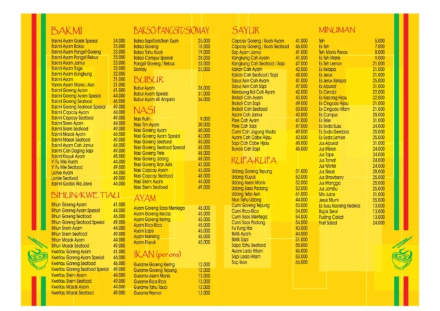 menu bakmi golek 2026 - 1