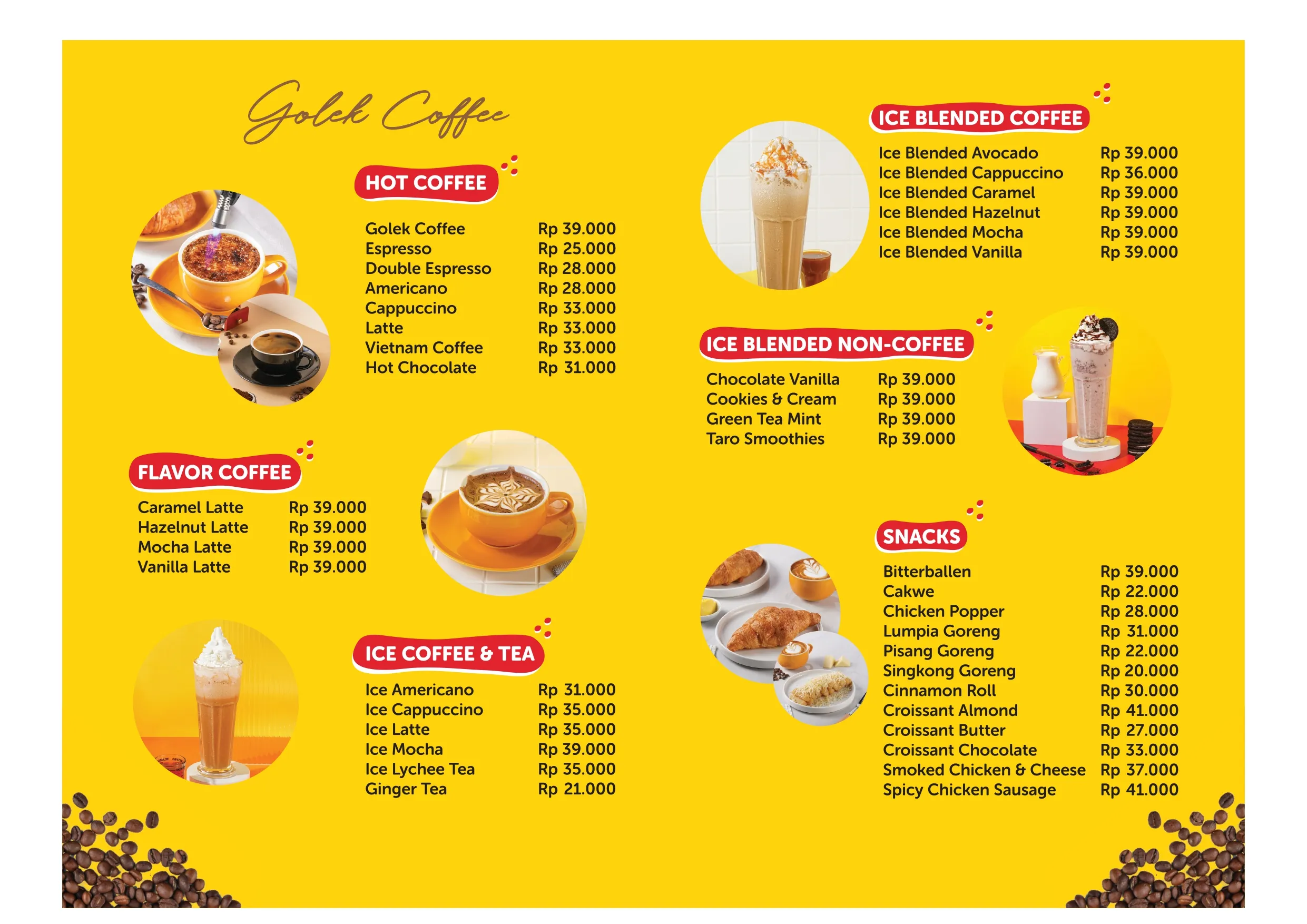 menu bakmi golek 2026 - 2
