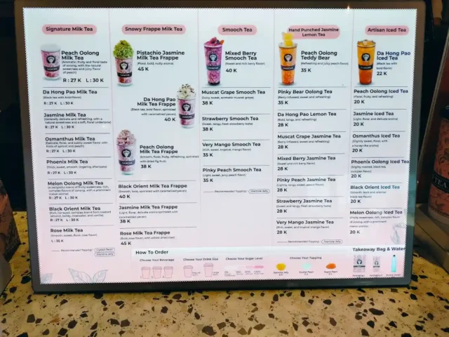 menu sancha